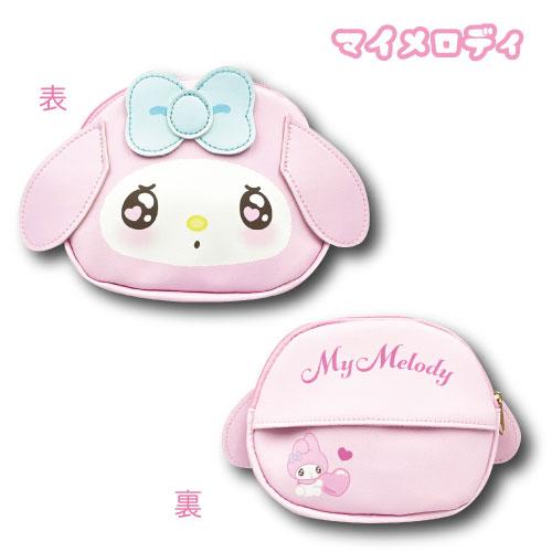 sanrio（サンリオ） マイメロディ ティッシュケース付きポーチ エモき