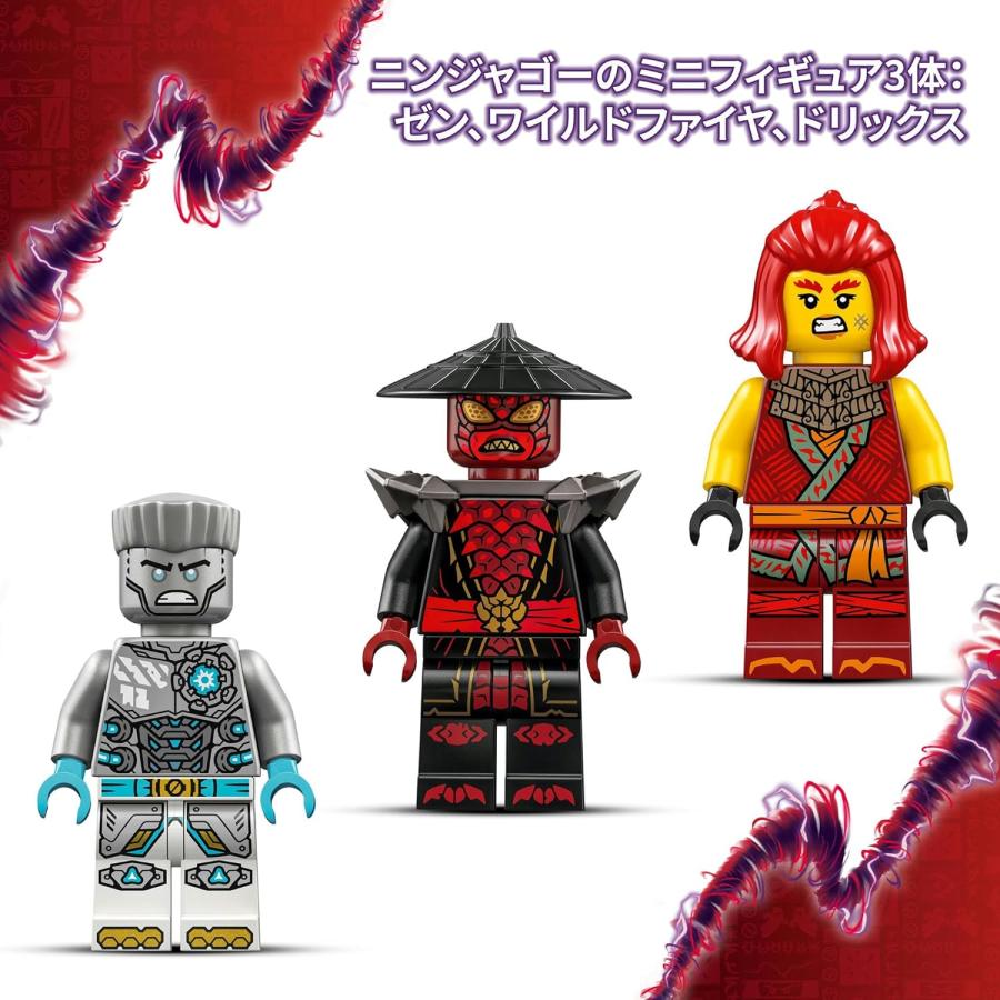LEGO（レゴ） ニンジャゴー ゼンのバトルメカスーツ 71827 知育玩具