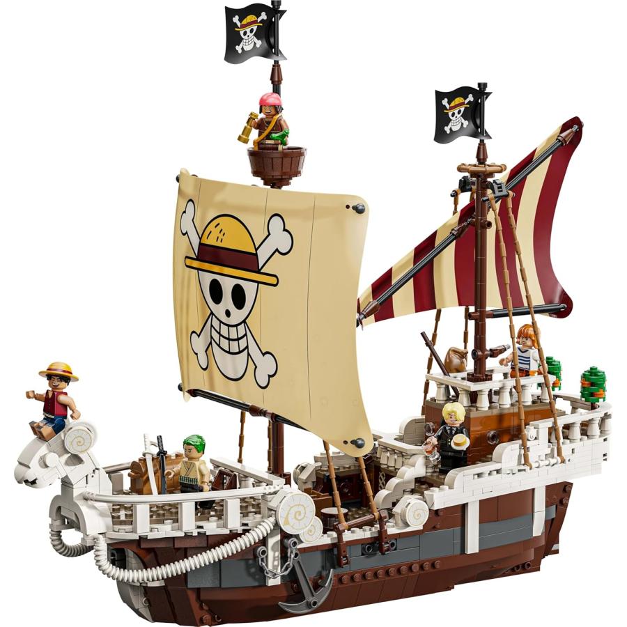 ワンピース 海賊船 フィギュア付きアンティークのおもちゃ LEGO（レゴ） ワンピース 海賊船 ゴーイングメリー号 ONE PIECE