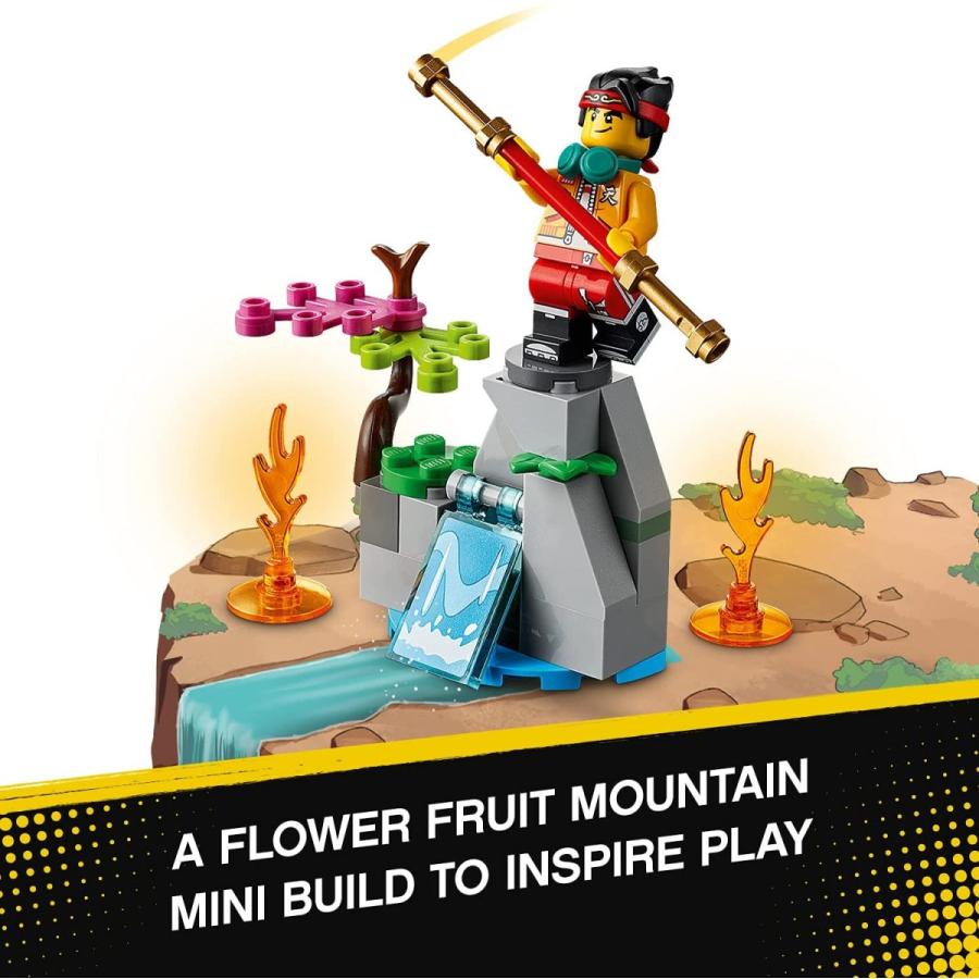 LEGO レゴ モンキーキッド 80019 レッド ソンのブラスター ジェット ブロック 知育玩具 送料無料 西遊記｜pasokon｜09