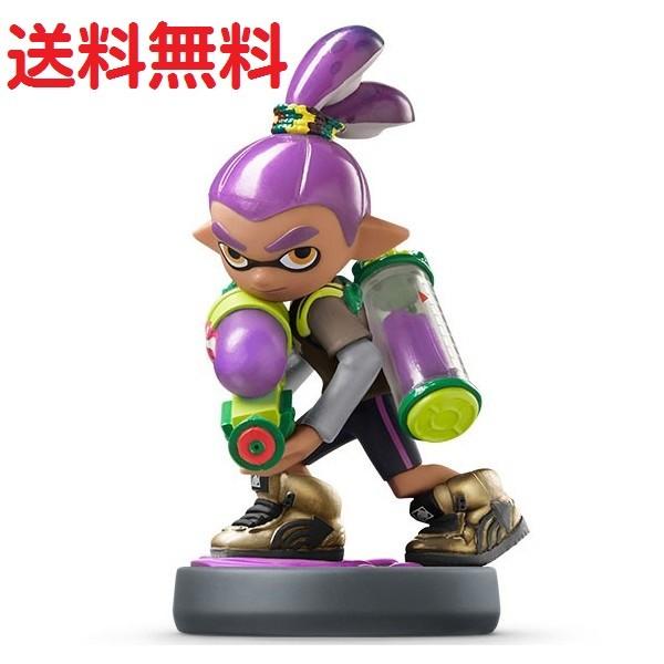 amiibo  ボーイ パープル (スプラトゥーンシリーズ)[任天堂] 送料無料｜pasokon