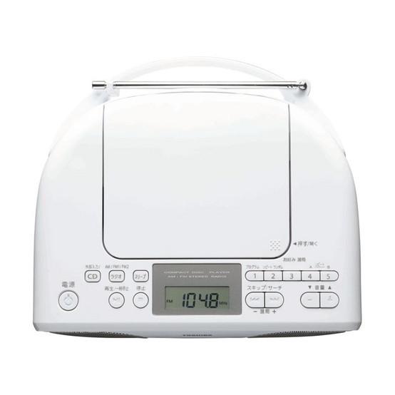 TOSHIBA 東芝 CDラジオ TY-C151 FM AM 対応 ラジ CD スリープ