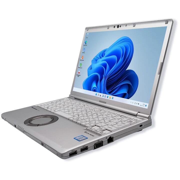 中古 パソコン 保証付 レッツノート 高速 小型 軽量 頑丈 パナソニック Panasonic CF-SV7 Core i5 新品SSD 512GB 8GB メモリ Wi-Fi カメラ 持ち歩きに 整備済みの画像