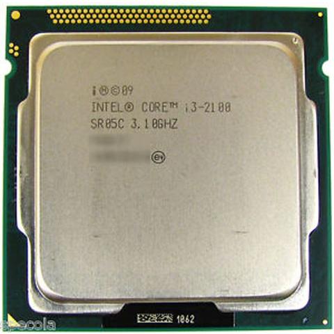 中古パソコンパーツ 第2世代(Sandy Bridge) Intel Core i3 2100  3.10GHz (3MB/ 5 GT/s/ LGA1155) デスクトップ用｜pasonet