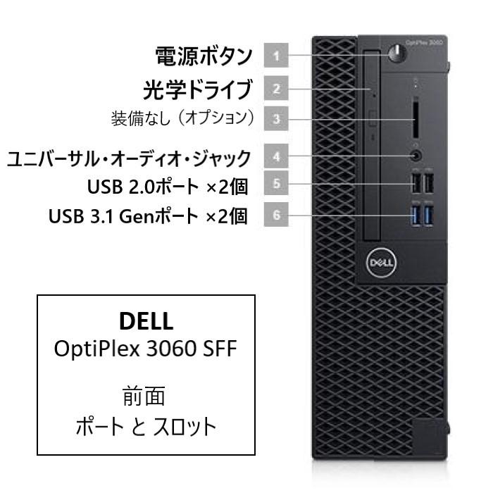 DELL（デル） 中古 パソコン デスクトップ 整備済み 第8世代 Core i5