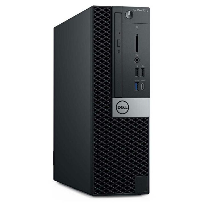 中古 パソコン 2画面 4K 対応 超高速 超高性能 第9世代 Core i7 新品 大容量 SSD 512GB  大容量 16GBメモリ最上位機種 WiFi DELL OptiPlex 7070 SFF 整備済みの画像