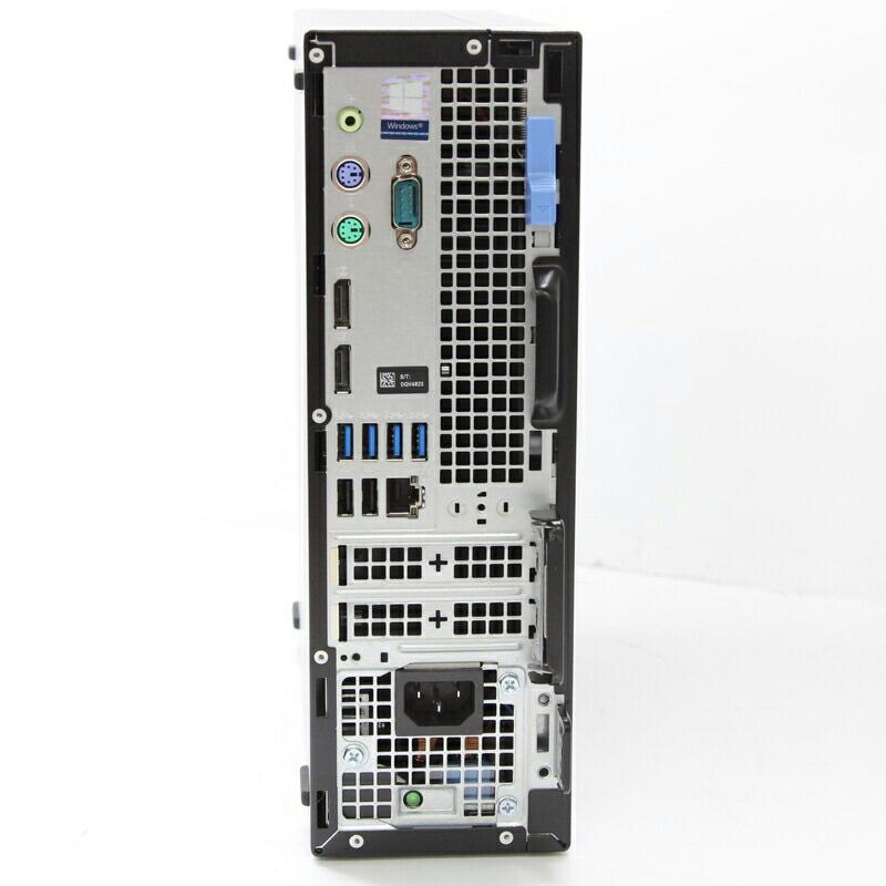 中古 パソコン 2画面 4K 対応 超高速 超高性能 第9世代 Core i7 新品 大容量 SSD 512GB  大容量 16GBメモリ最上位機種 WiFi DELL OptiPlex 7070 SFF 整備済みの画像