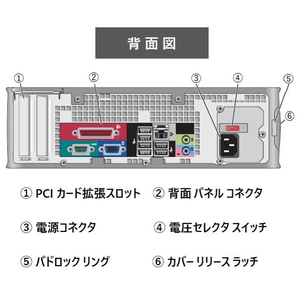 DELL（デル） 中古 パソコン 希少 Windows XP Professional 32bit SP3