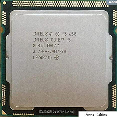 中古パーツ  Intel Core i5 650  3.2GHz (4MB/ 2.5 GT/s/ FCLGA1156)  デスクトップ用｜pasonet