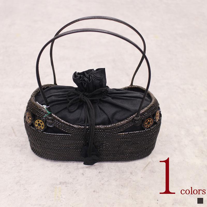 白川郷 胡桃 国産蔓使用 匠の技 網代編み 山葡萄籠バッグ 白川郷 国産