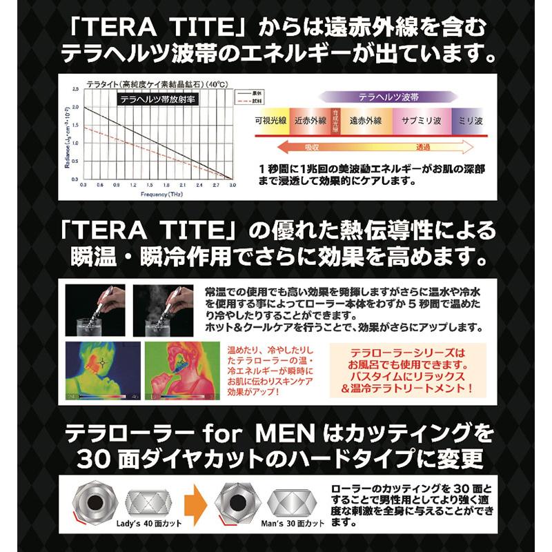 テラローラー for MEN 美波動ローラー メール便無料の画像
