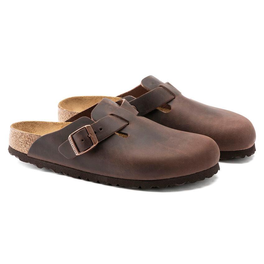 NEW！送料無料！ビルケンシュトック ジャパン 正規取扱店 BIRKENSTOCK ビルケンシュトック Boston ボストン オイルドレザー ユニセックスの画像