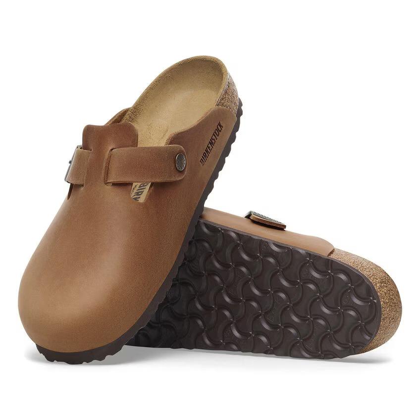 NEW！送料無料！ビルケンシュトック ジャパン 正規取扱店 BIRKENSTOCK ビルケンシュトック Boston ボストン オイルドレザー ユニセックスの画像