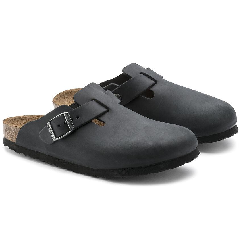 NEW！送料無料！ビルケンシュトック ジャパン 正規取扱店 BIRKENSTOCK ビルケンシュトック Boston ボストン オイルドレザー ユニセックスの画像