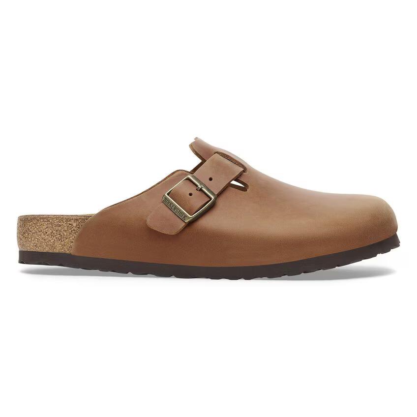NEW！送料無料！ビルケンシュトック ジャパン 正規取扱店 BIRKENSTOCK ビルケンシュトック Boston ボストン オイルドレザー ユニセックスの画像