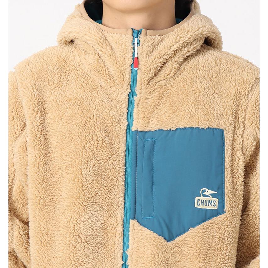 CHUMS チャムス Bonding Fleece Zip Parka ボンディングフリース