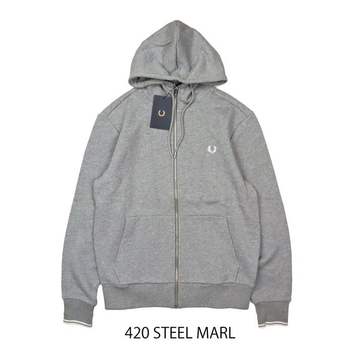 FRED PERRY フレッドペリー HOODED ZIP THROUGH SWEATSHIRT FRED PERRY フレッドペリー HOODED ZIP THROUGH SWEATSHIRT