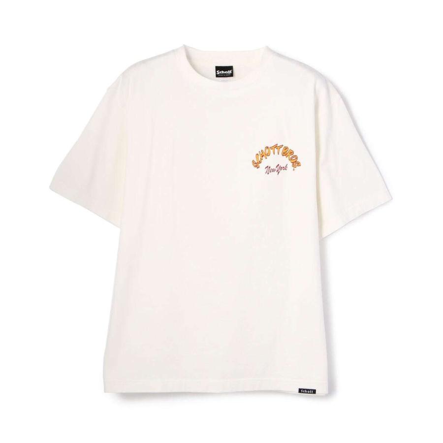 SALE！クリックポスト送料無料！SCHOTT ショット RIDER SHARK T-SHIRT ライダーシャーク 半袖Tシャツ 3123131｜passage-store｜05