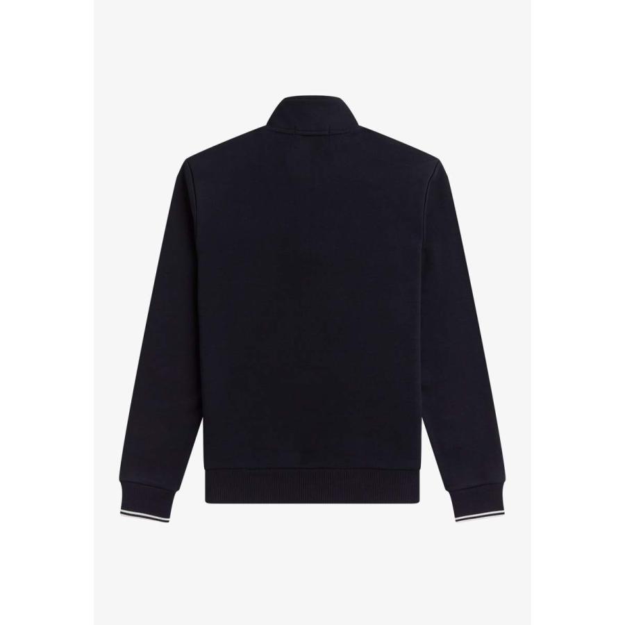 FRED PERRY ブラック ハーフジップ トレーナー Mサイズ FRED PERRY トレーナー スウェット Half Zip Sweatshirt