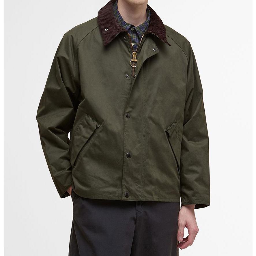 送料無料！正規取扱店 Barbour バブアー TRANSPORT トランスポート ピーチスキン コットン ショートレングスブルゾン 261MCA0931 ￥52,800の画像