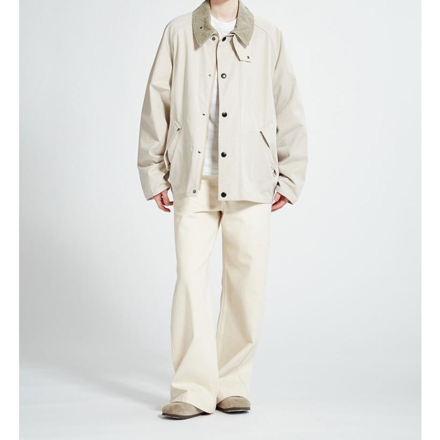 送料無料！正規取扱店 Barbour バブアー TRANSPORT トランスポート ピーチスキン コットン ショートレングスブルゾン 261MCA0931 ￥52,800の画像