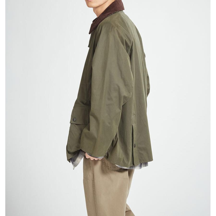 barbour ピーチスキン　ビデイル　36サイズ　バブアー　カーキ Barbour（バブアー） BEDALE ビデイル ピーチスキン コットン ブルゾン