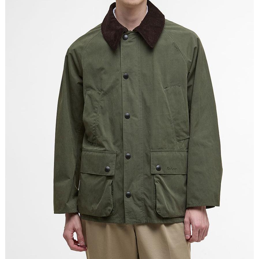 Barbour ビデイル ピーチスキン コットン ブルゾン M Barbour（バブアー） 送料無料！正規取扱店 BEDALE ビデイル ピーチ