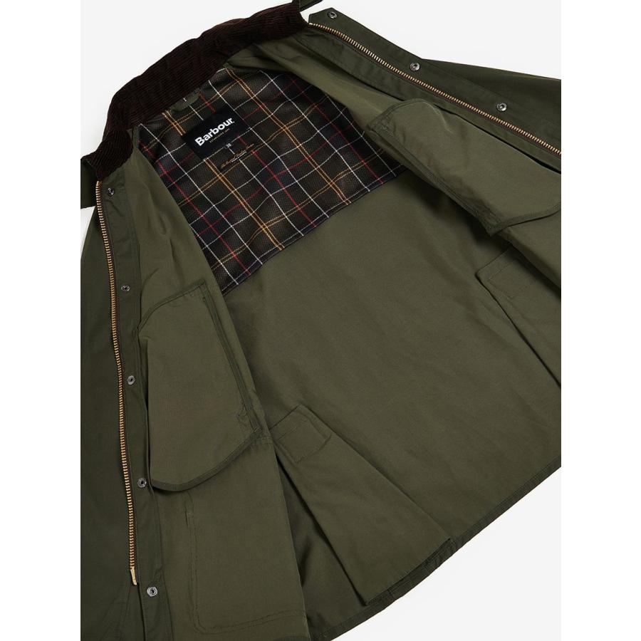 送料無料！正規取扱店 Barbour バブアー BEDALE ビデイル ピーチスキン コットン ブルゾン（オーバーサイズフィット） 261MCA0933 ￥63,800の画像