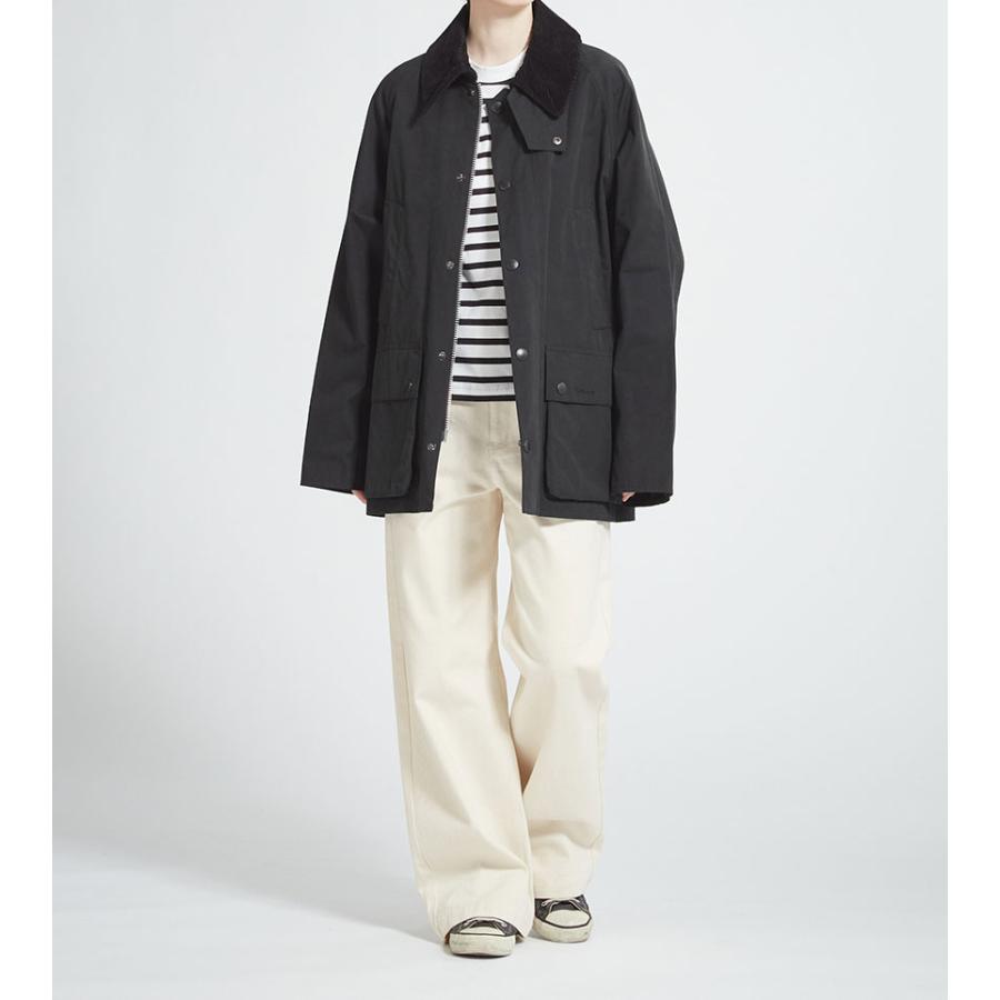 送料無料！正規取扱店 Barbour バブアー BEDALE ビデイル ピーチスキン コットン ブルゾン（オーバーサイズフィット） 261MCA0933 ￥63,800の画像