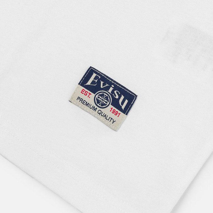 EVISU エヴィス カモメマーク ビッグロゴ ニット ベスト EVISU（エヴィス） クリックポスト送料無料！EVISU カモメ刺繍 Tシャツ