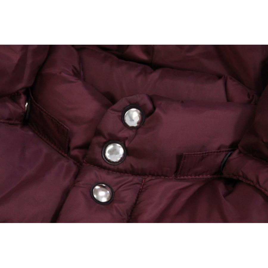 CRESCENT DOWNWORKSダークブラウン ダウンジャケット ボタン Crescent Down Works（クレセントダウンワークス） CRESCENT DOWN