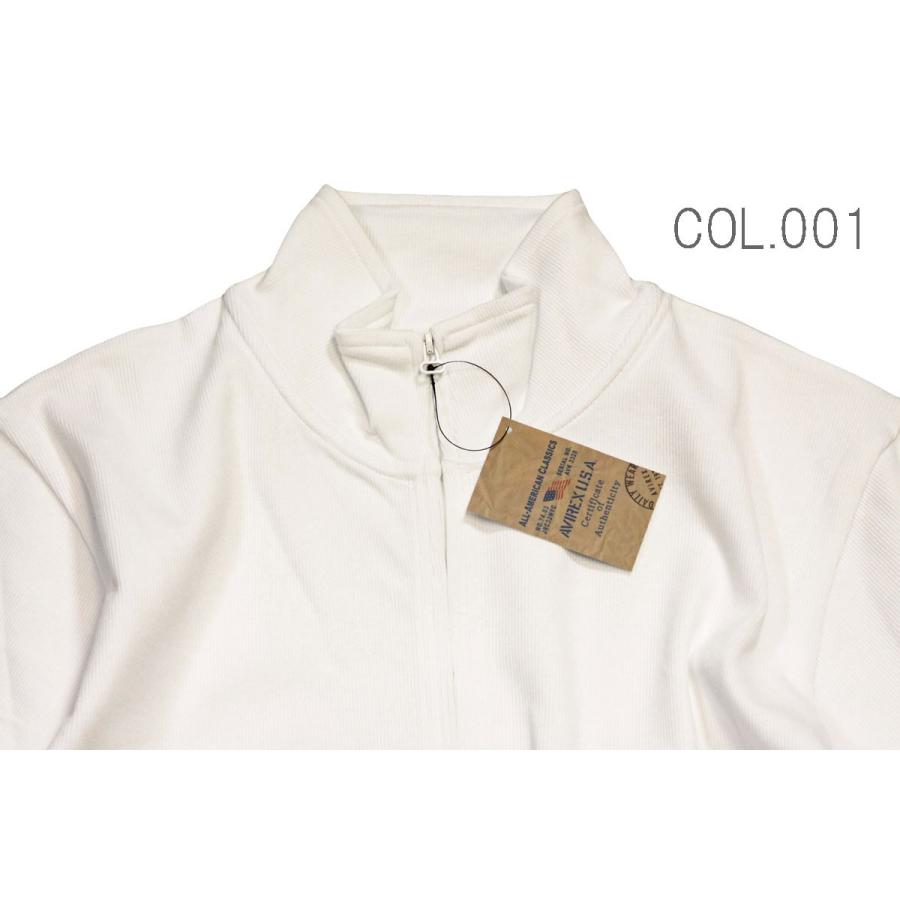 AVIREX（アヴィレックス） デイリー RIB STAND ZIP JACKETスタンド