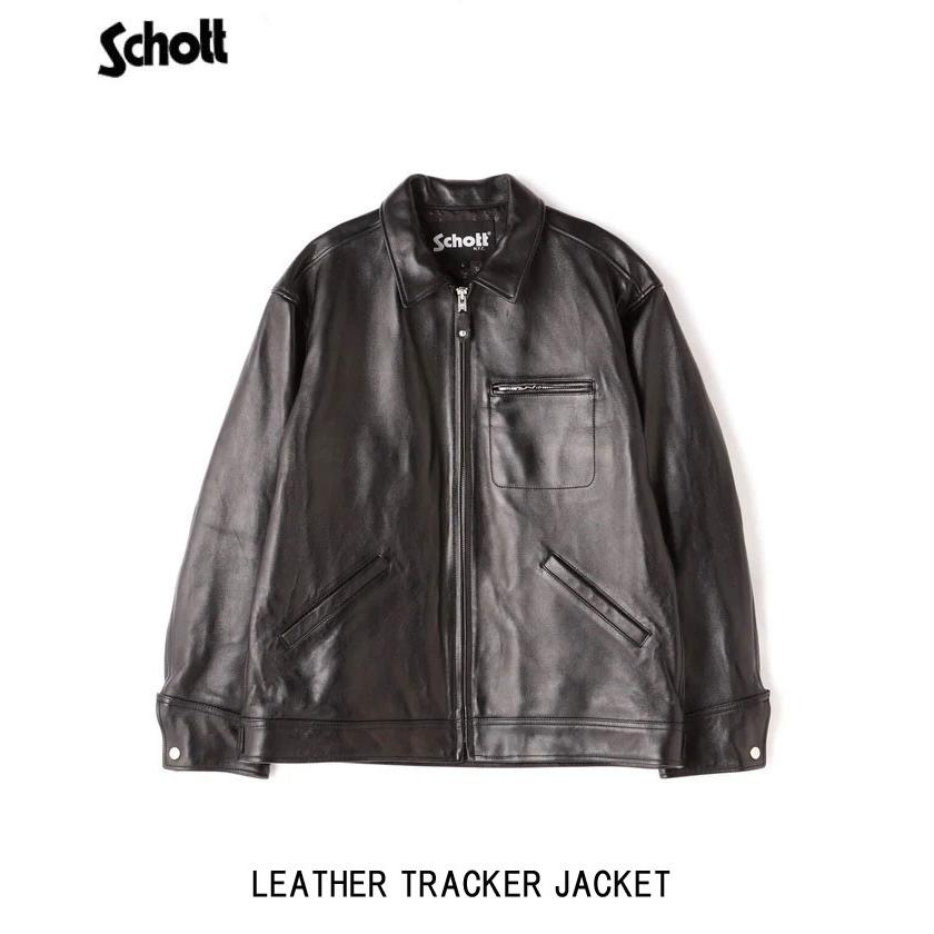 Schott N.Y.C 送料無料！Schott ショット LEATHER TRACKER
