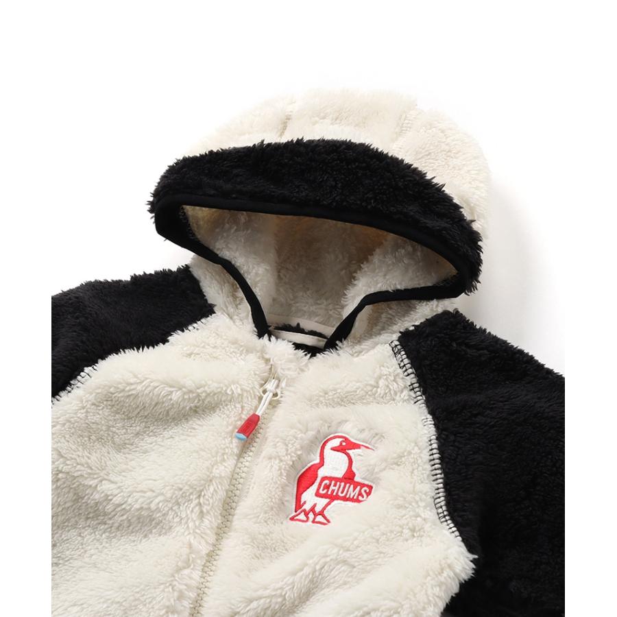 SALE！送料無料！CHUMS チャムス Baby Elmo Fleece All in One ベビーエルモフリースオールインワン CH27-1022 カバーオール｜passage-store｜03