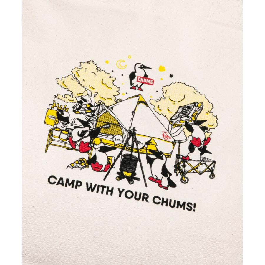 CHUMS チャムス Camp With Your CHUMS Canvas Tote キャンプウィズユアチャムスキャンバストート CH60-2969｜passage-store｜02