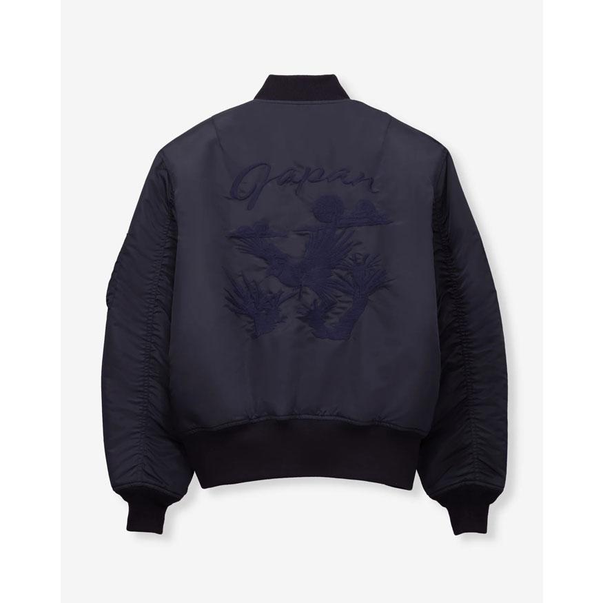 送料無料！MOMOTARO JEANS 桃太郎ジーンズ EMBROIDERY MA-1 エンブロイダリー MA-1 MMOT6311 ￥99,000の画像