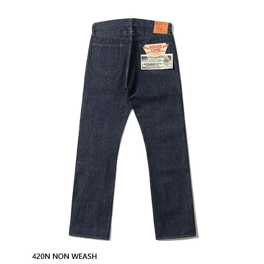 送料無料！SUGAR CANE シュガーケーン Super Denim Collectibles #01 14oz. BLUE DENIM WAIST OVERALLS “S1945” MODEL SC49001 ￥49,500の画像