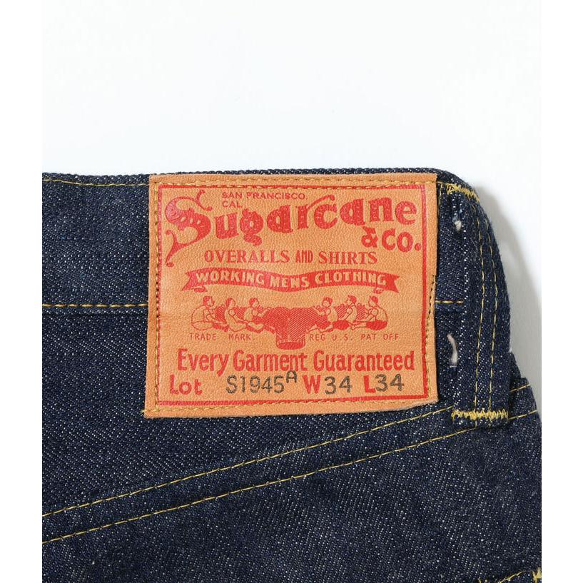 送料無料！SUGAR CANE シュガーケーン Super Denim Collectibles #01 14oz. BLUE DENIM WAIST OVERALLS “S1945” MODEL SC49001 ￥49,500の画像