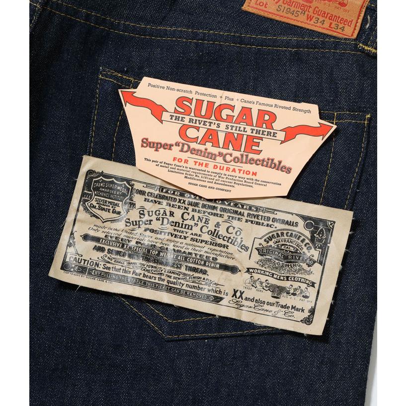送料無料！SUGAR CANE シュガーケーン Super Denim Collectibles #01 14oz. BLUE DENIM WAIST OVERALLS “S1945” MODEL SC49001 ￥49,500の画像