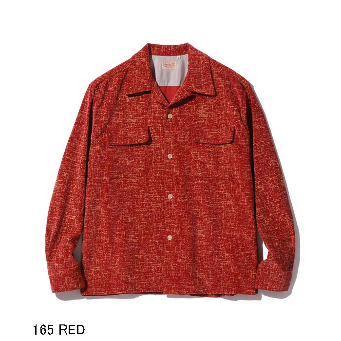 送料無料！STYLE EYES スタイルアイズ Mid 1950s Style Corduroy Sports Shirt "IKAT" コーデュロイスポーツシャツ オープンシャツ SE29172｜passage-store｜04