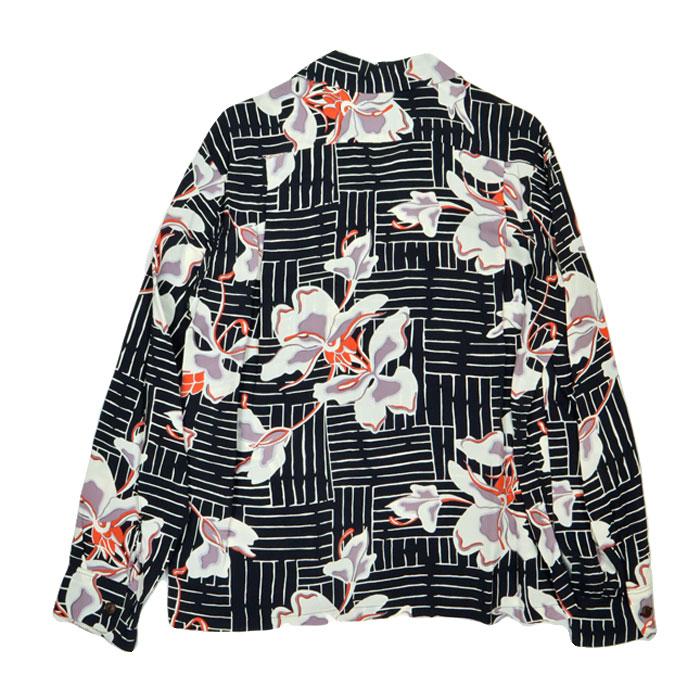 SUN SURF 送料無料！SUN サンサーフ L/S RAYON HAWAIIAN SHIRT 