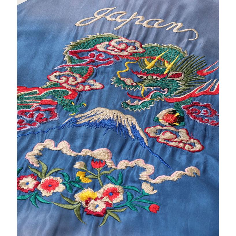 送料無料！テーラー東洋 Early 1950s Style Acetate Souvenir Jacket エイジングモデル "EAGLE & DRAGON"×"GREEN DRAGON" 鷲と龍×龍 TT15545-119￥90,200の画像