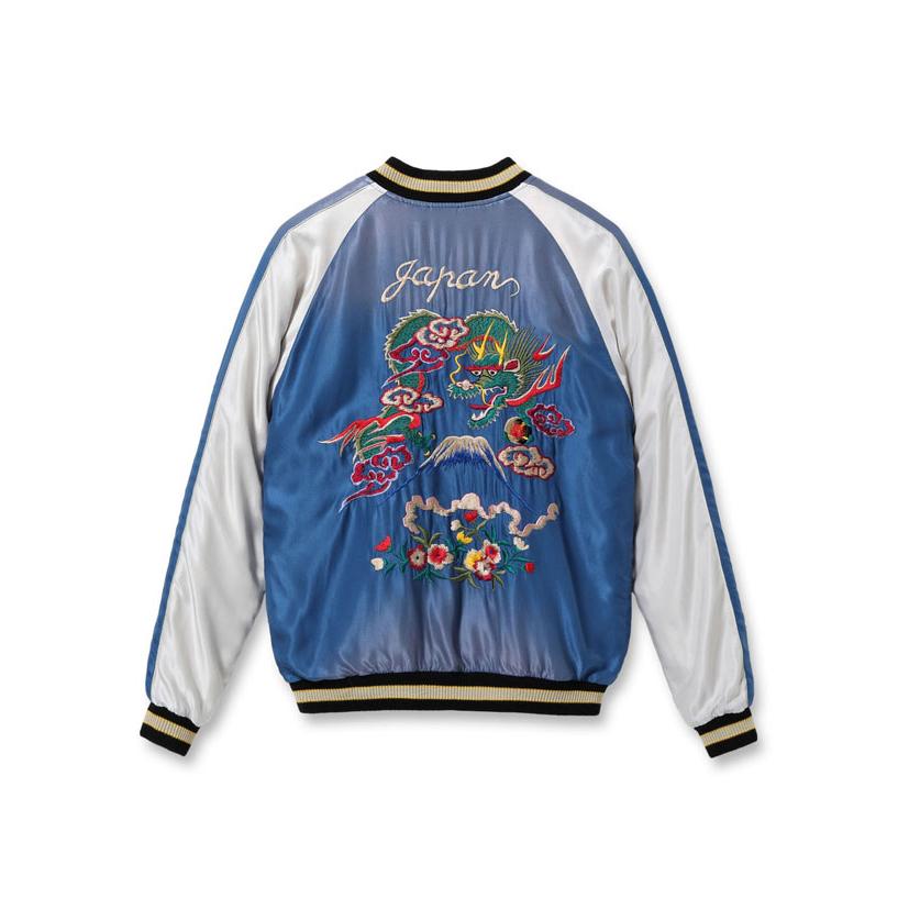 送料無料！テーラー東洋 Early 1950s Style Acetate Souvenir Jacket エイジングモデル "EAGLE & DRAGON"×"GREEN DRAGON" 鷲と龍×龍 TT15545-119￥90,200の画像