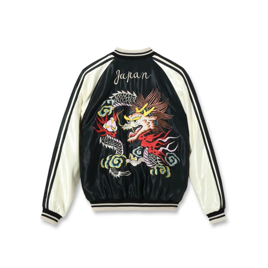 送料無料！TAILOR TOYO テーラー東洋 Early 1950s Style Acetate Souvenir Jacket "WHITE DRAGON"×"EAGLE" 白龍×鷲 TT15682-119 ￥71,500の画像