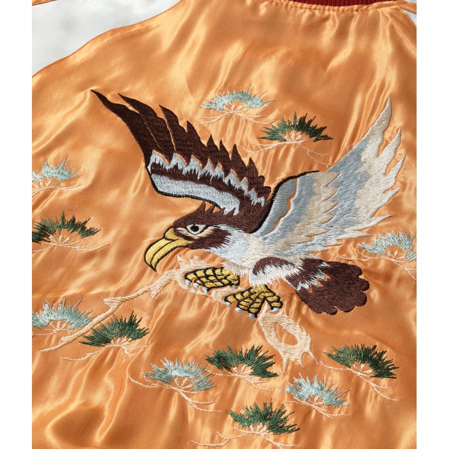 送料無料！TAILOR TOYO テーラー東洋 Early 1950s Style Acetate Souvenir Jacket "WHITE DRAGON"×"EAGLE" 白龍×鷲 TT15682-119 ￥71,500の画像