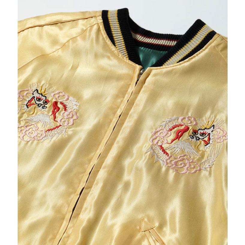 送料無料！テーラー東洋 TAILOR TOYO Early 1950s Style Acetate Souvenir Jacket スカジャン ROARING TIGER×JAPAN MAP TT15682-145 ￥71,500の画像