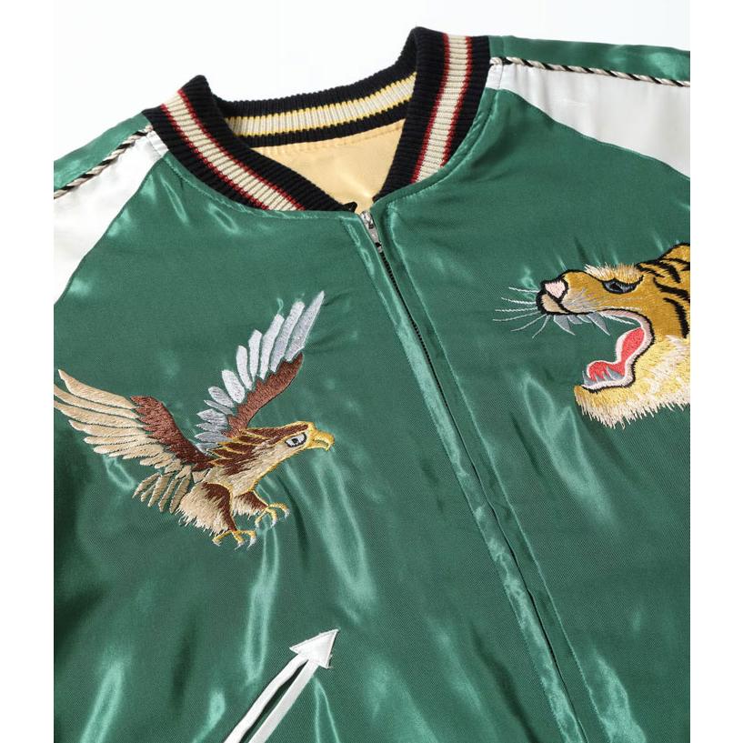 送料無料！テーラー東洋 TAILOR TOYO Early 1950s Style Acetate Souvenir Jacket スカジャン ROARING TIGER×JAPAN MAP TT15682-145 ￥71,500の画像