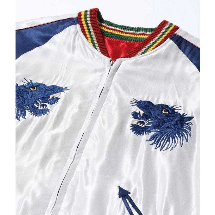 テーラー東洋 Mid 1950s Style Acetate Souvenir Jacket “EAGLE” × “BLUE TIGER” スーベニアジャケット イーグル×ブルータイガー TT15790-170 ￥74,800の画像