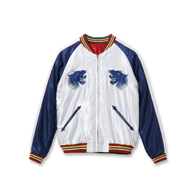 テーラー東洋 Mid 1950s Style Acetate Souvenir Jacket “EAGLE” × “BLUE TIGER” スーベニアジャケット イーグル×ブルータイガー TT15790-170 ￥74,800の画像