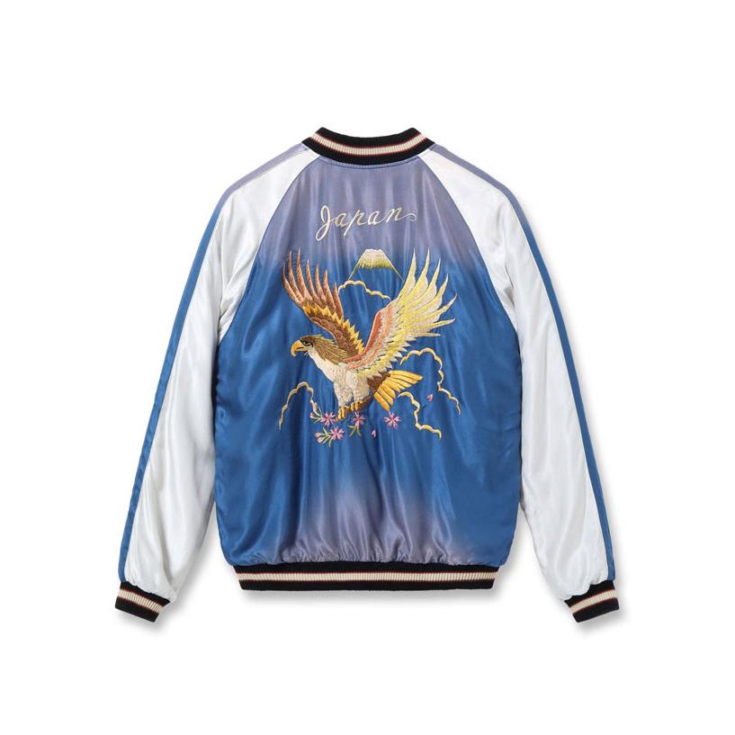 テーラー東洋 Mid 1950s Style Acetate Souvenir Jacket “RED TIGER” × “EAGLE”(AGING MODEL)スーベニアジャケット レッドタイガー×イーグル TT15793-119の画像